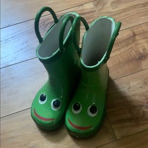 Adorable Frog Children’s rain boots unisex